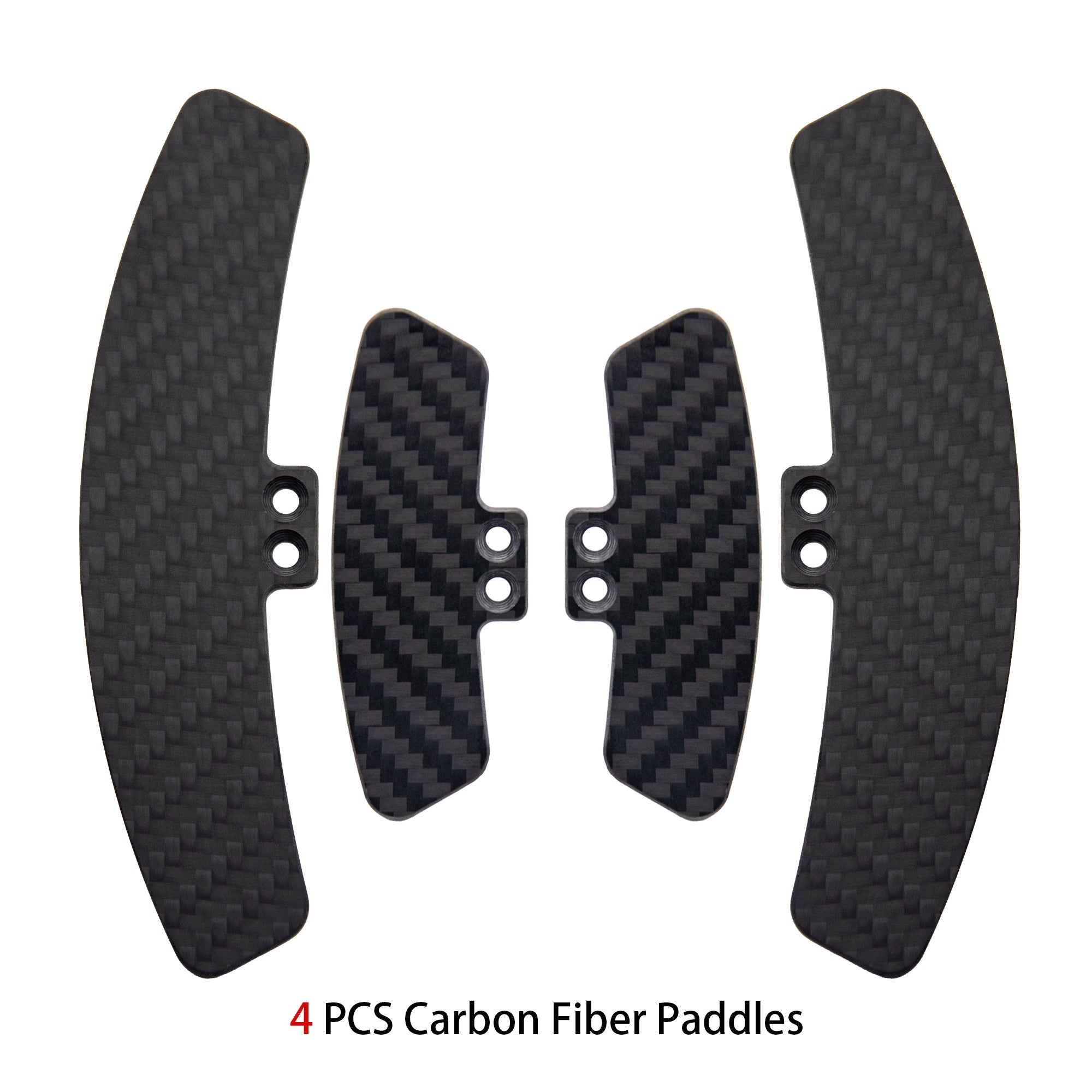 4-Piece Carbon Fiber Paddles - Simube