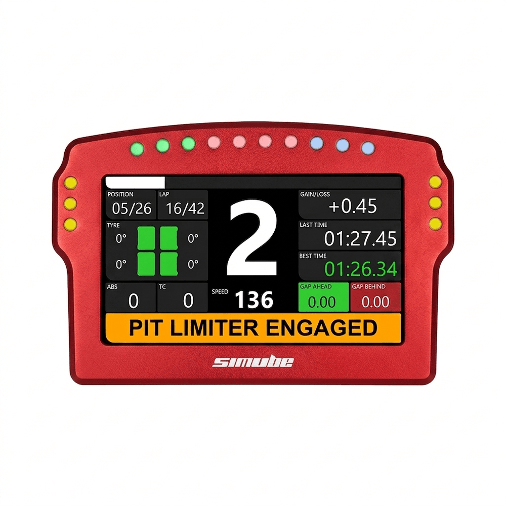 Simube Dashboard SDD sim racing display