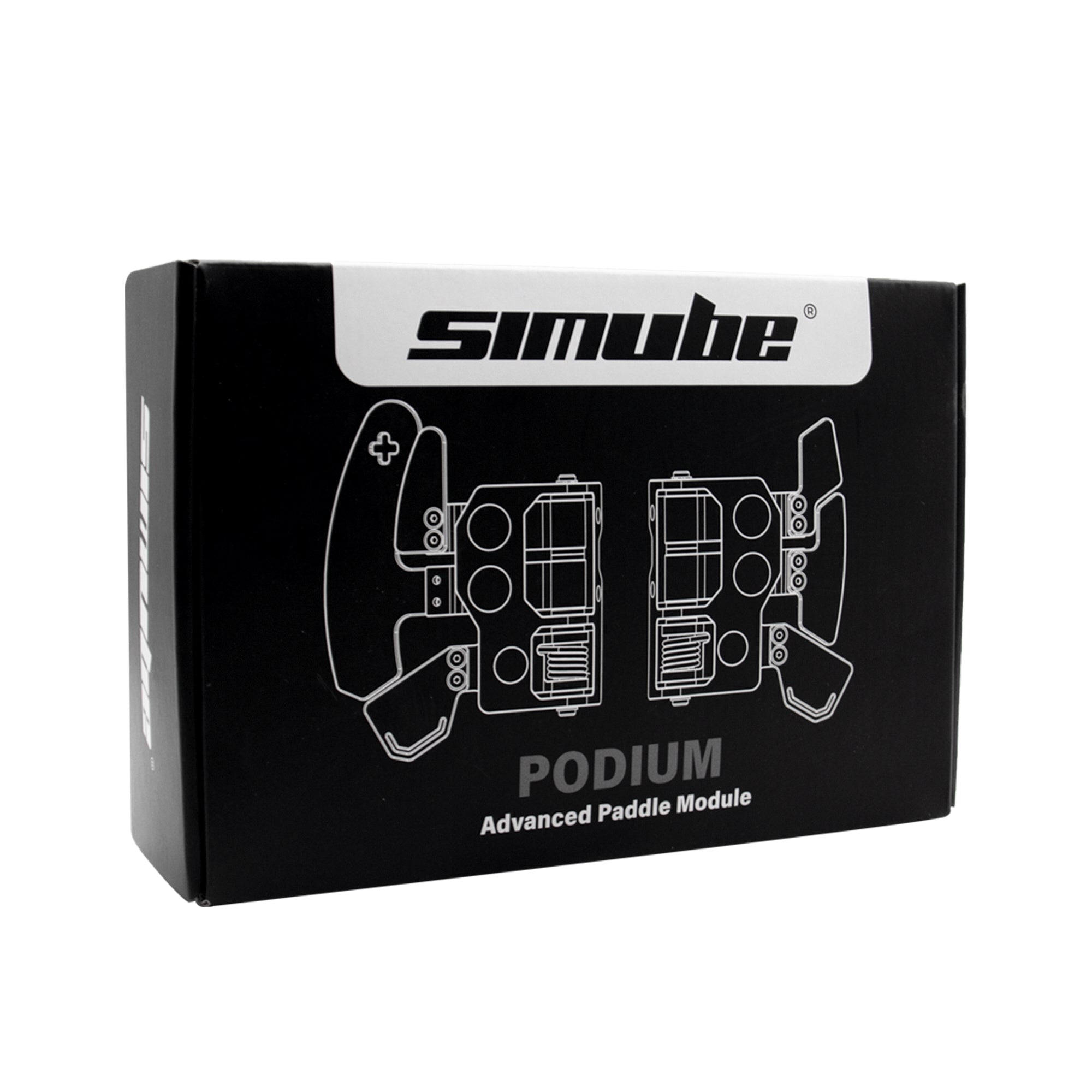 Simube Podium Advanced Paddle Module Compatible with Fanatec