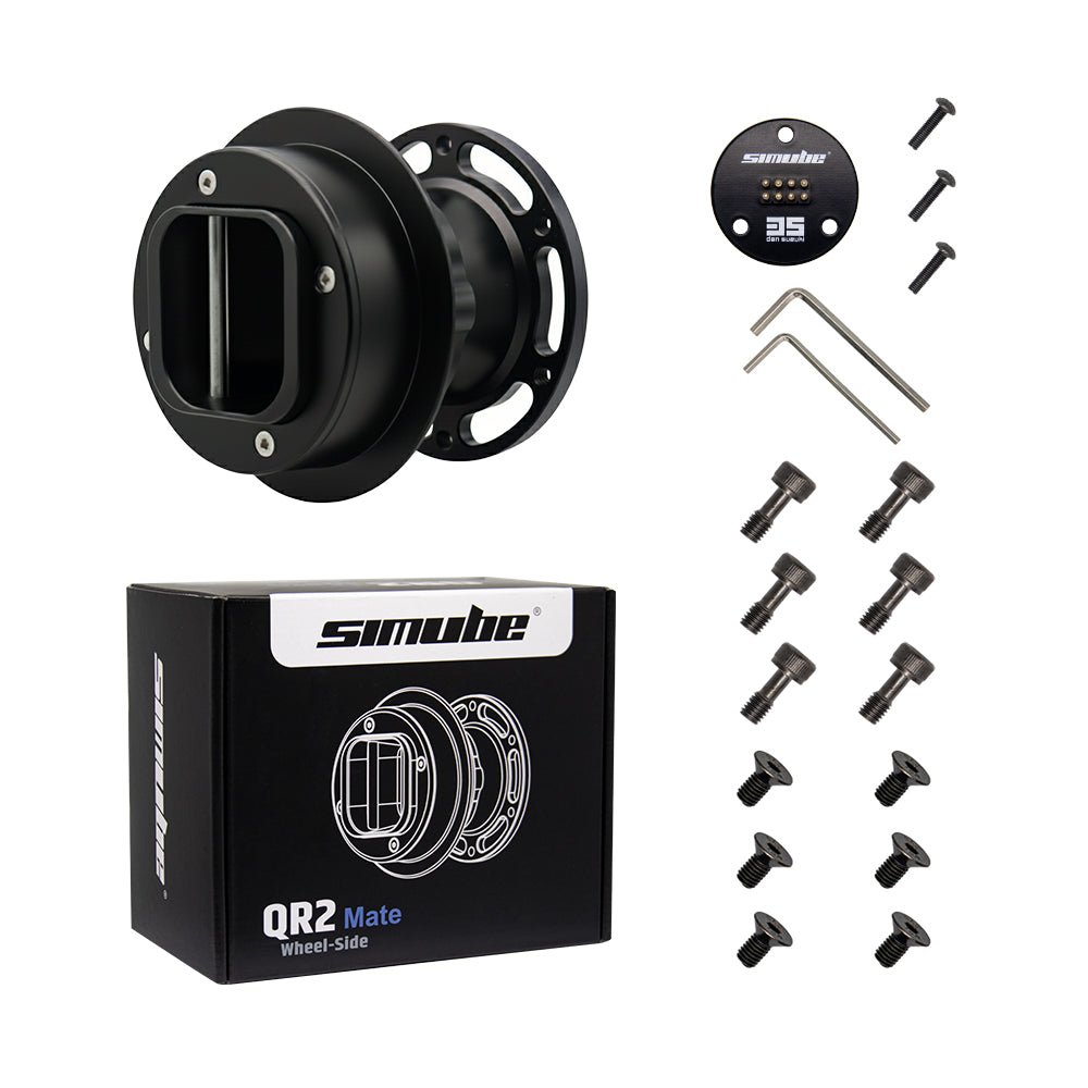 Simube QR2 Wheel-Side（非純正／互換品）元箱・付属品あり Simube Powerlink USB QR2 Wheel-Side for 70mm PCD Wheels