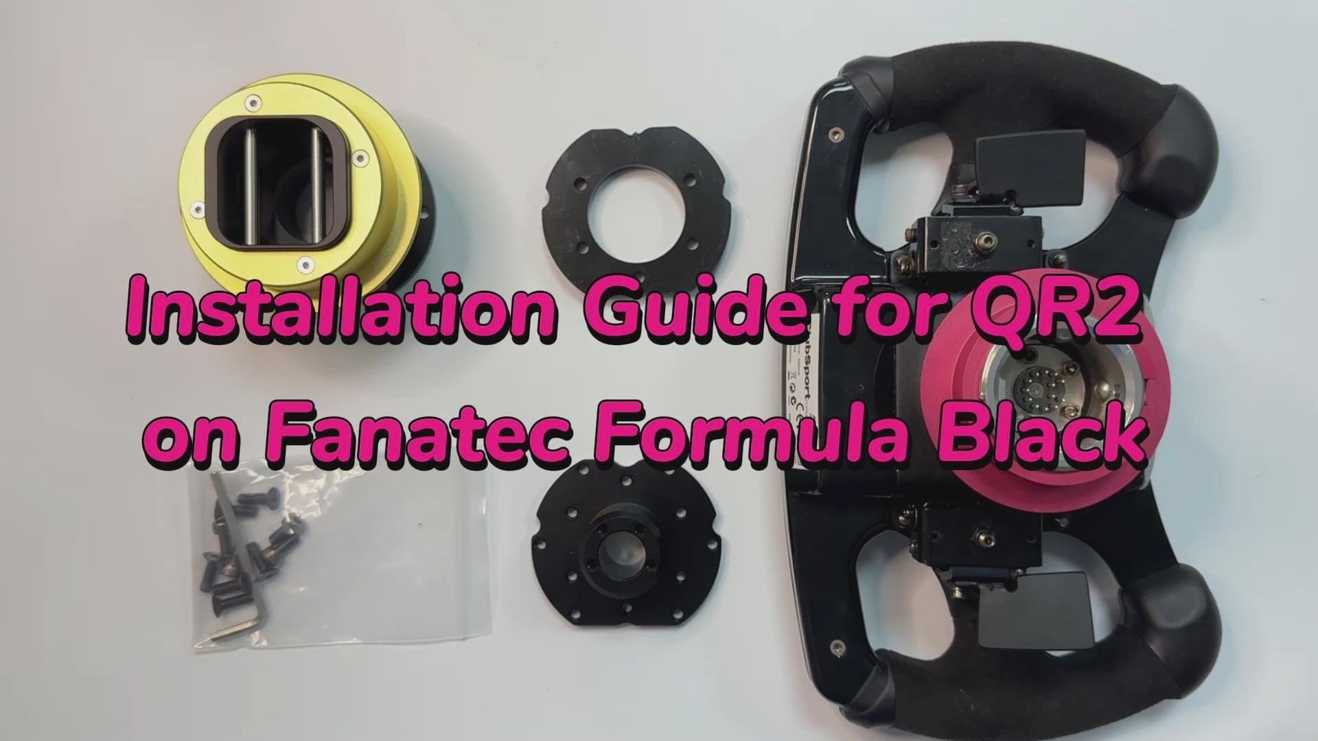 Fanatec Older Wheels Adapter to QR1 / QR2