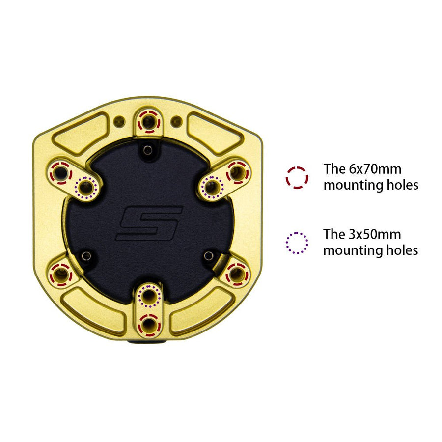 Simube Hub - Universal Sim Racing Steering Wheel Adapter | Free Shipping